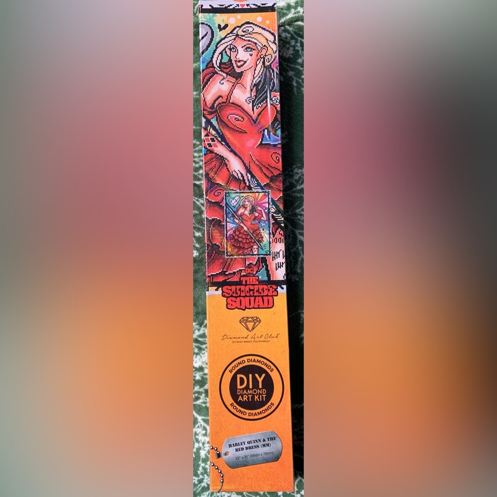 🌟Diamond Art Club Diamond Painting Harley Quinn and the Red Dress Suicide Squad